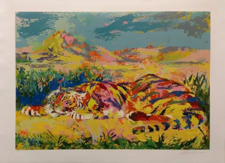 Serigrafia Neiman - DELACROIX'S TIGER