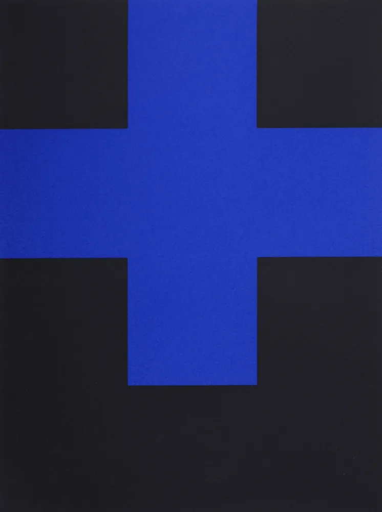 Serigrafia Nemours - Composition I, 1989