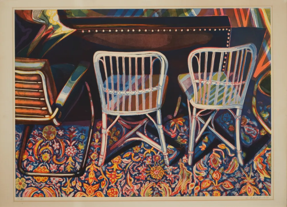 Acquatinta Nesbitt - Andy Warhol's Studio