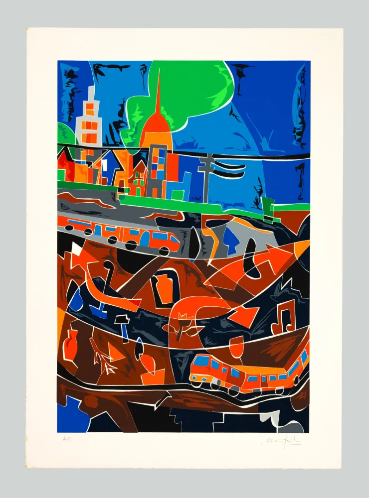 Serigrafia Nespolo - Metropolitana di Torino