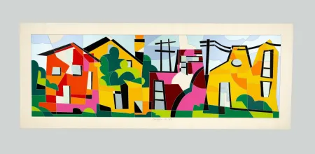 Serigrafia Nespolo - Senza titolo