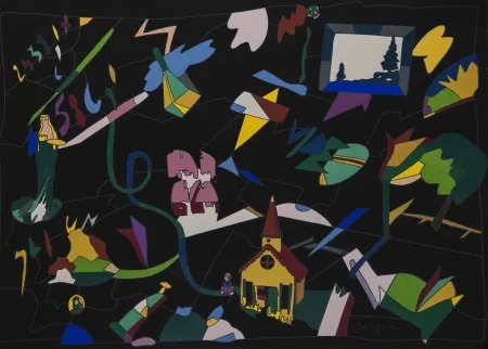 Serigrafia Nespolo - Senza titolo