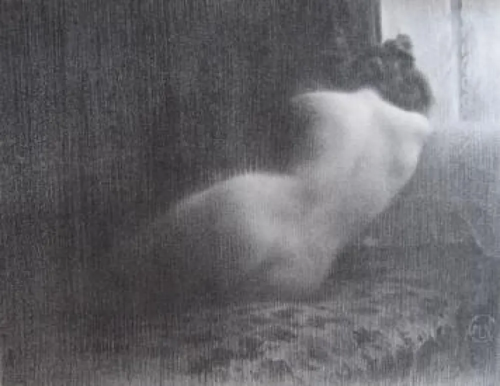 Litografia Neumont - Etude / Boudeuse