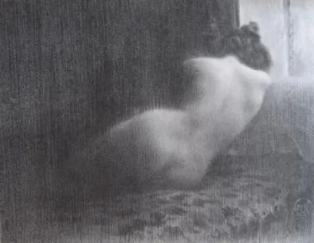 Litografia Neumont - Etude / Boudeuse