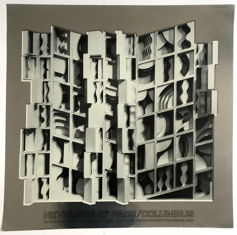 Manifesti Nevelson - Pace / Colombus (silver)