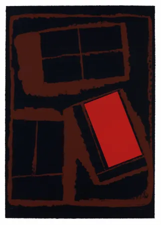 Serigrafia Nevelson - Untitled