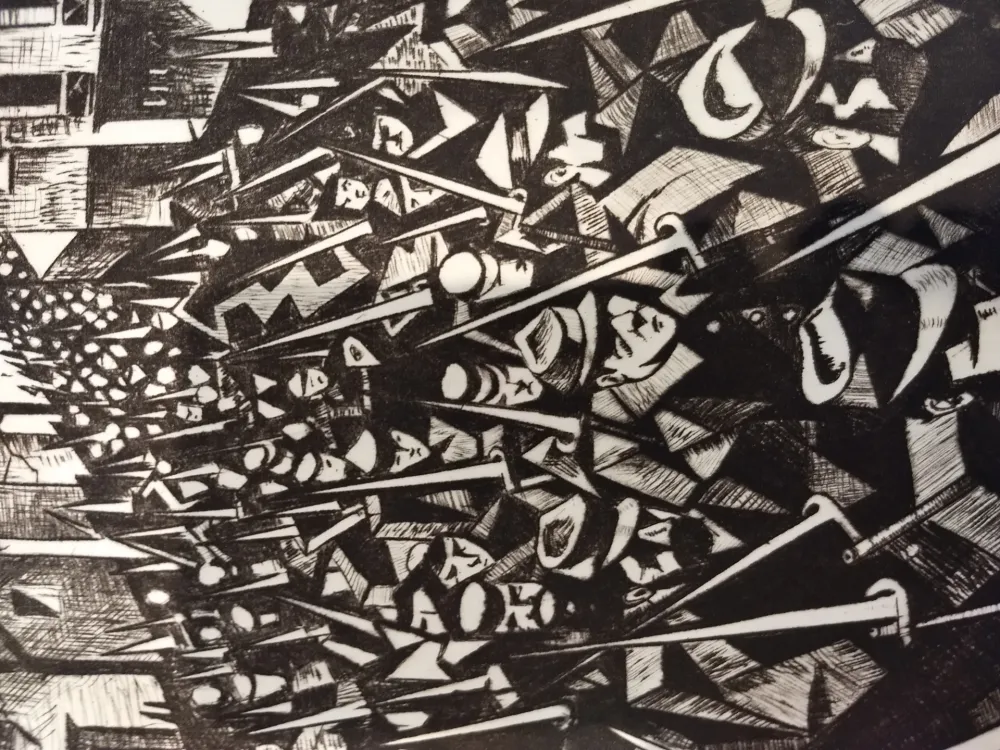 Libro Illustrato Nevinson - Masters of etching