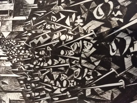 Libro Illustrato Nevinson - Masters of etching