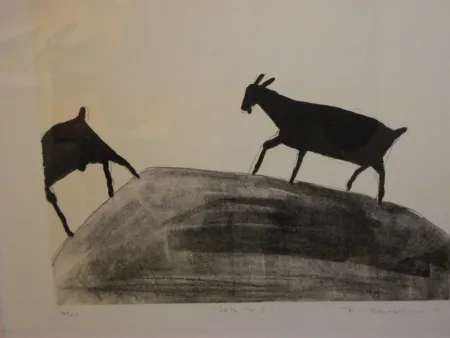 Litografia Nhlengethwa - Lets Go II