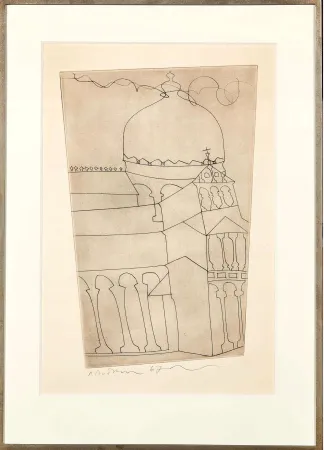 Acquaforte Nicholson - Pisa (Vertical)