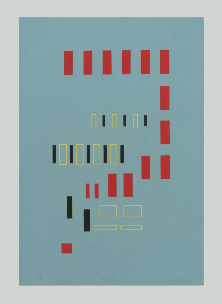 Serigrafia Nigro - Composizione