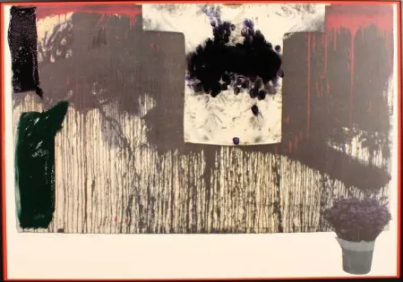 Litografia Nitsch - SENZA TITOLO