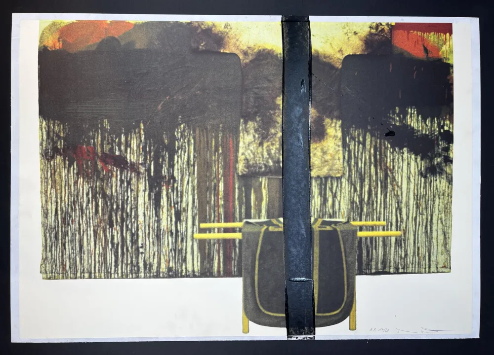 Multiplo Nitsch - Übermalte Bild-Lithographien