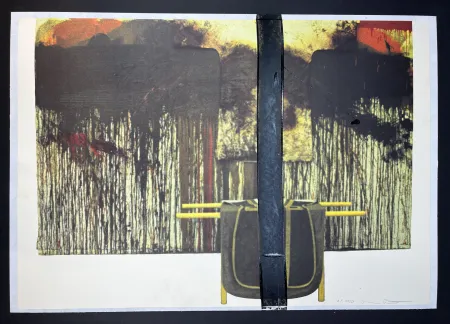 Multiplo Nitsch - Übermalte Bild-Lithographien