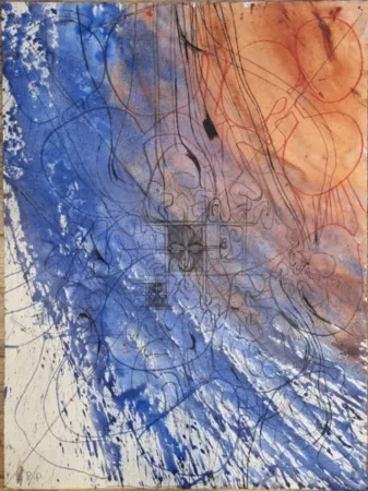 Litografia Nitsch - Untitled