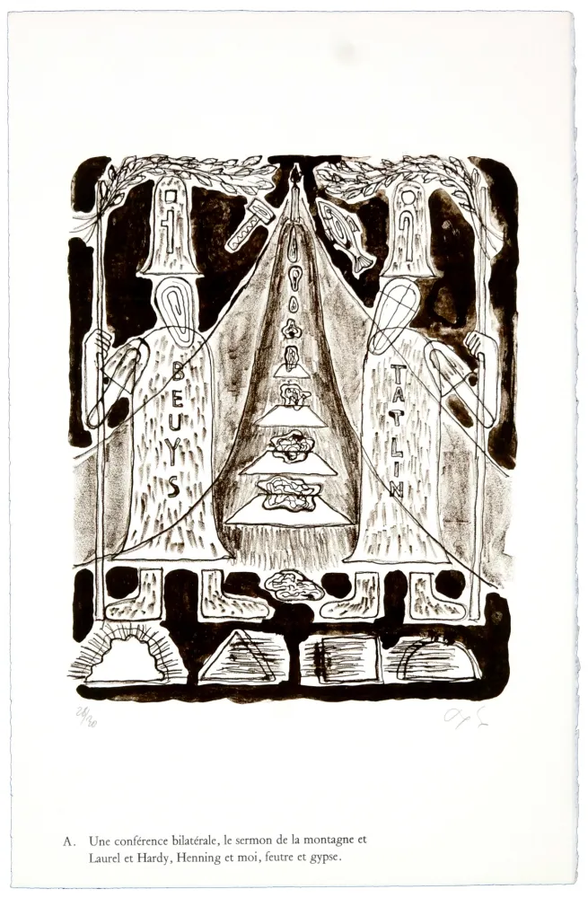 Litografia Nørgaard - A. Une conférence bilatérale