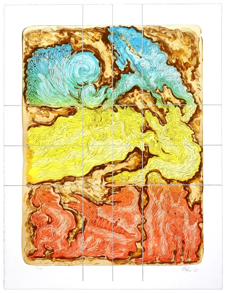 Litografia Nørgaard - D’Ur à Canaan