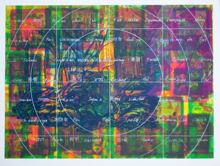 Litografia Nørgaard - La Paix