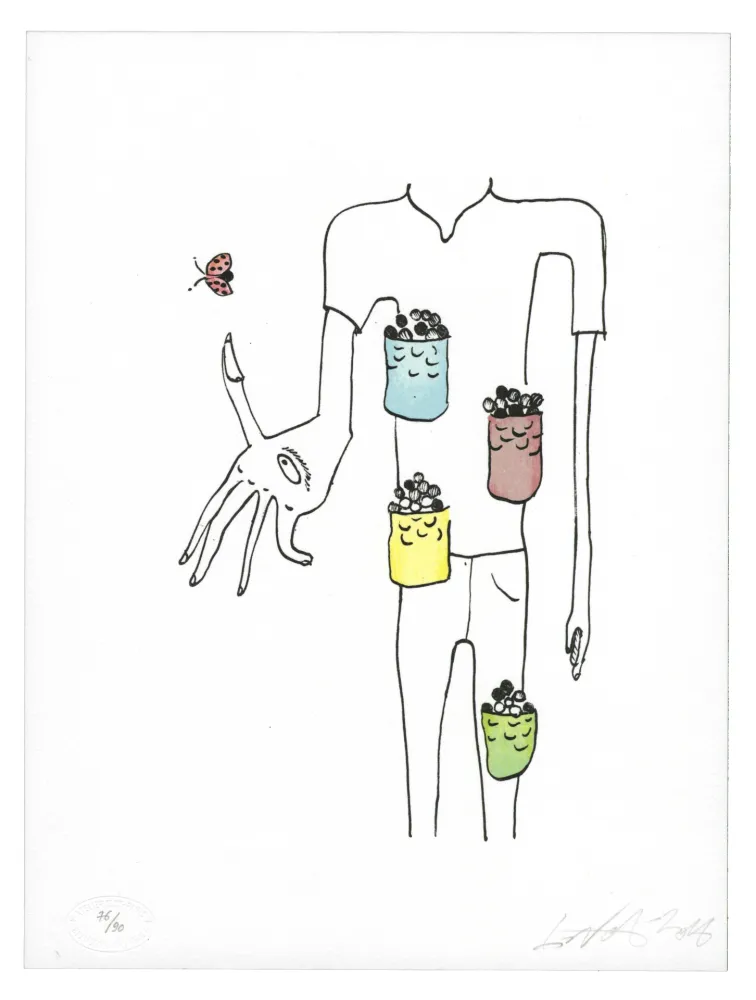 Litografia Nørgard - Poche à bonbon