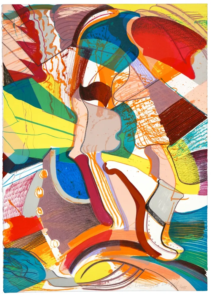 Litografia Nørgard - X-liontamer II