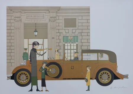 Litografia Noyer - Hôtel de Crillon