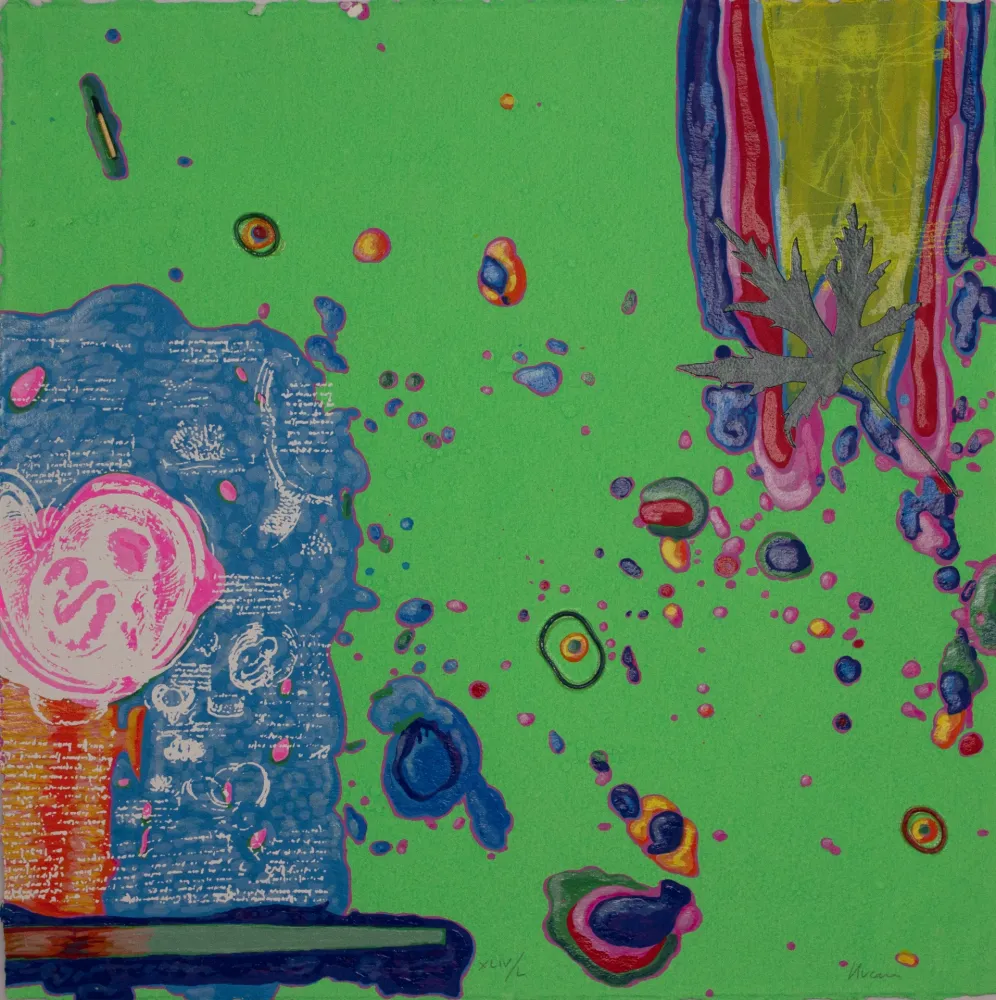 Serigrafia Nucara - Omaggio a Leonardo