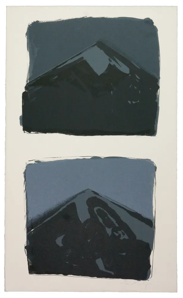 Litografia Nupen - Oppklaring Mot Natt