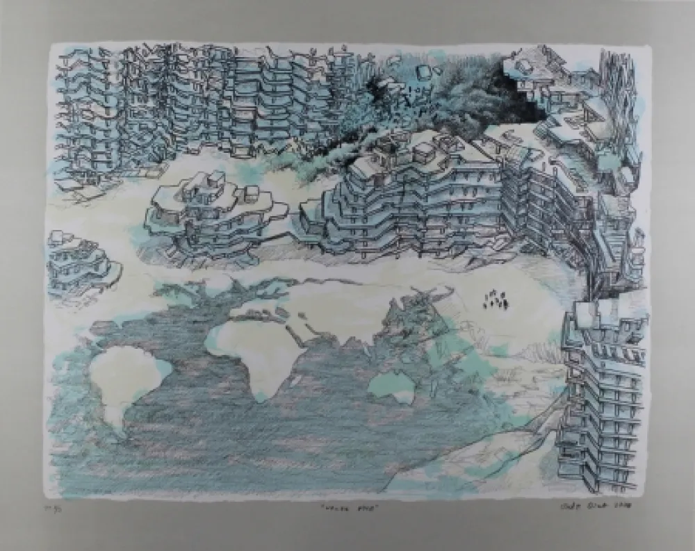 Litografia Oiwa - North Pole