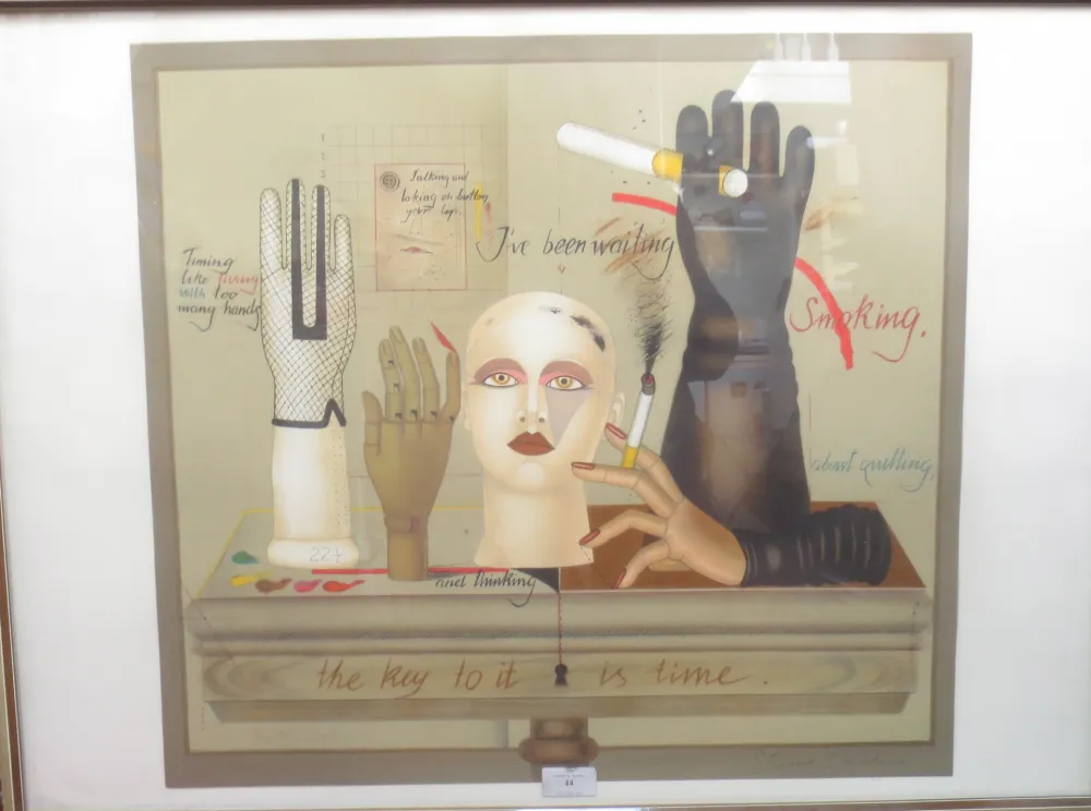 Litografia Okshteyn - Nature morte