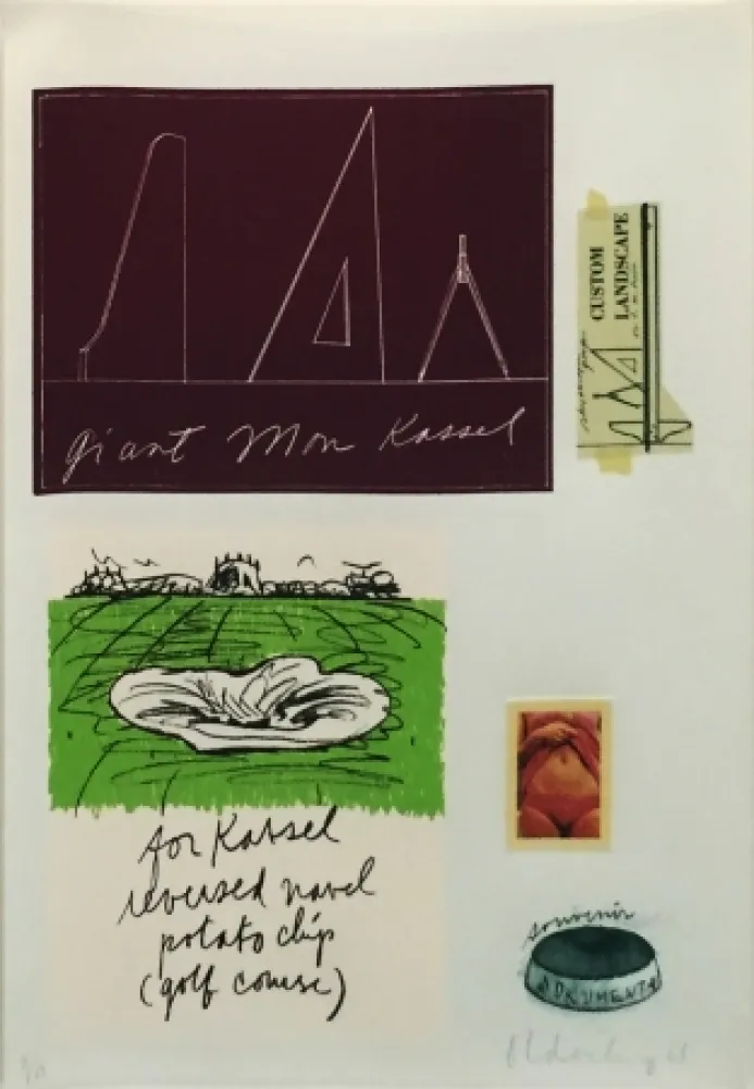 Litografia Oldenburg - NOTES (KASSEL)