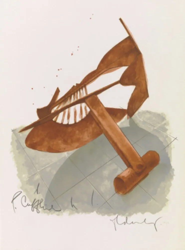 Litografia Oldenburg - Picasso Cufflink