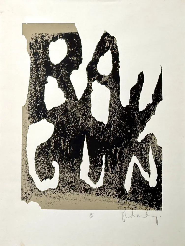 Litografia Oldenburg - Ray Gun