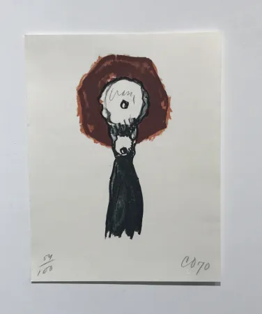 Litografia Oldenburg - Typewriter Eraser