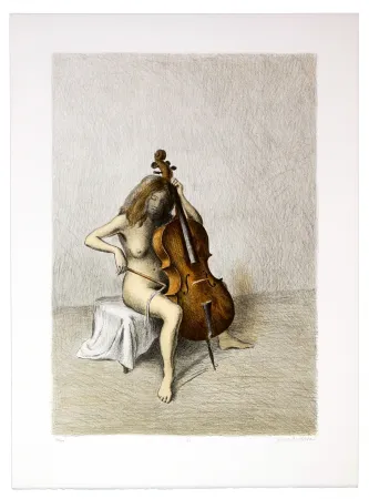 Litografia Olivier O - Romances Muettes (Chanson bègues)