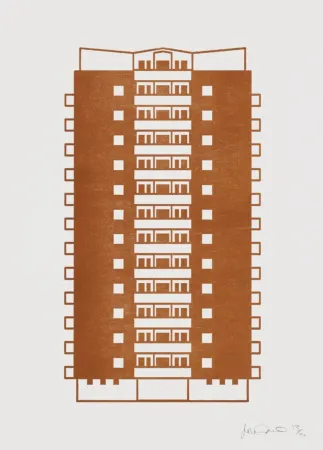 Incisione Su Legno Opie - Apartment 3