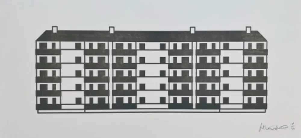 Incisione Su Legno Opie - Apartment 6