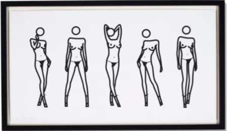Serigrafia Opie - Bijou Gets Undressed 7 (Cristea 56)