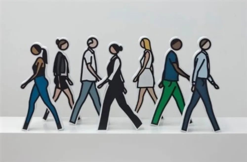 Multiplo Opie - Walking Statuettes