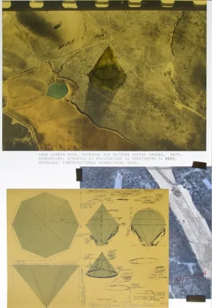 Litografia Oppenheim - Cage Screen Test