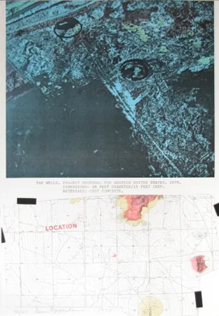 Serigrafia Oppenheim - Tar Wells