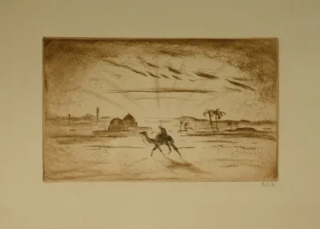 Acquaforte Orlik - Aus Ägypten