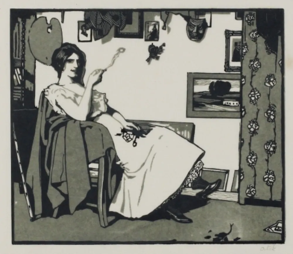 Incisione Su Legno Orlik - Kleine Holzschnitte 1896-99 (Small Woodcuts)