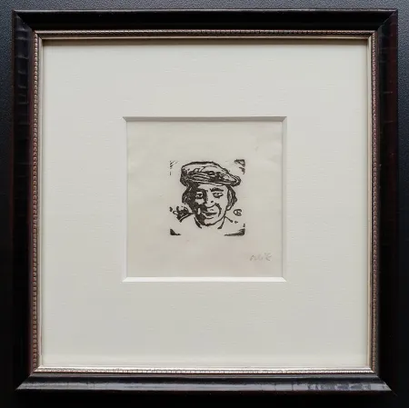 Incisione Su Legno Orlik - Kleiner Kopf