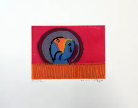 Acquaforte Ortega - Uccelli