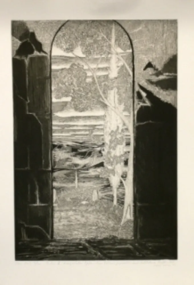 Incisione Ortner - Tholos VI - Deuxième état