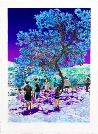 Litografia Orzelek - Sans titre