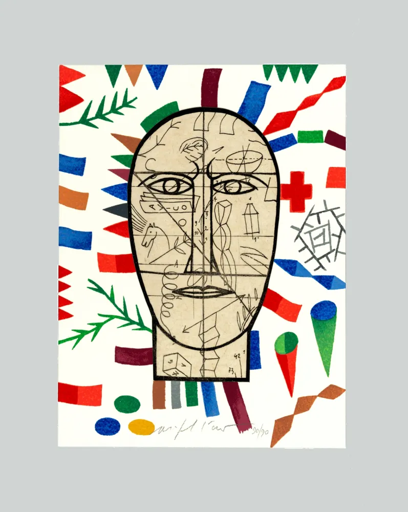 Serigrafia Paladino - Allegretto