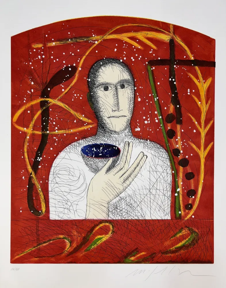 Acquaforte E Acquatinta Paladino - Astronomico 