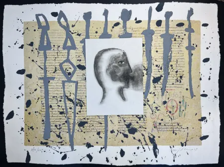 Multiplo Paladino - ( complete folder containing 8 works ) RABANUS MAURUS - De Universo