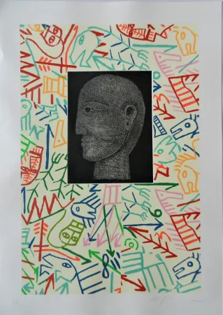 Incisione Su Legno Paladino - Forme e figure